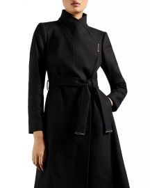 Ted Baker Midi Wool Wrap Coat Women - Bloomingdale s at Bloomingdales